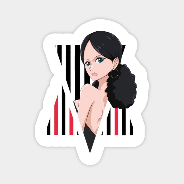 Nico Robin One Piece Fashion Magnet by KDungUniversal