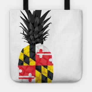 Maryland Flag Pineapple Tote