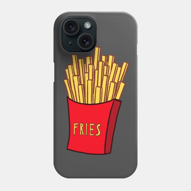 Fries Phone Case by Sketchy