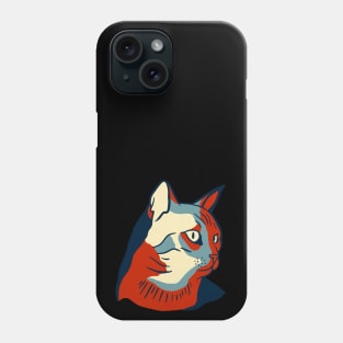 Hopeful Cat Phone Case