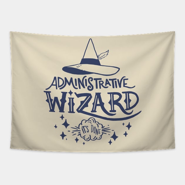 Administrative Wizard Tapestry by bpannell