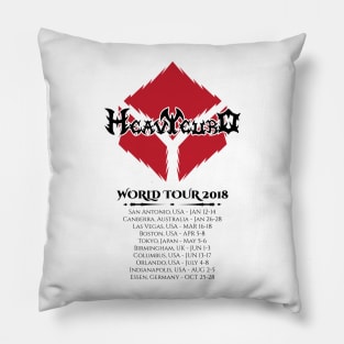 Heavy Euro World Tour (Light Garments) Pillow