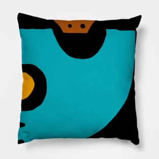 abstract shapes Pillow