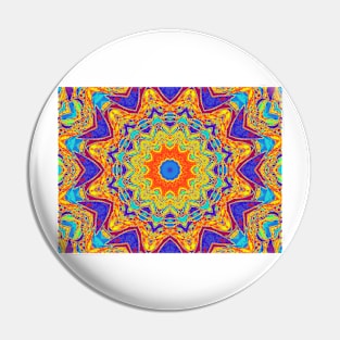 Dream Beam Mandala Pin