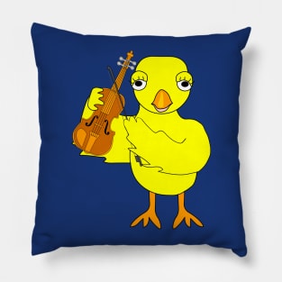 Violin Chick Pillow