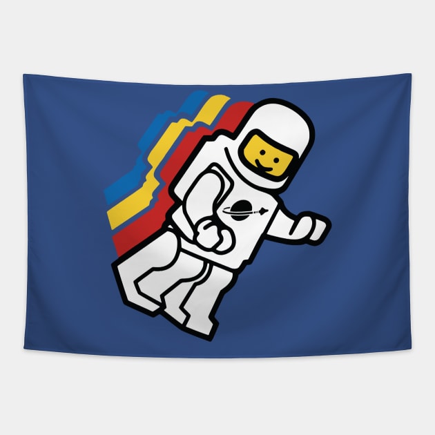 lego Floating Spaceman 1 Tapestry by CedricPatels