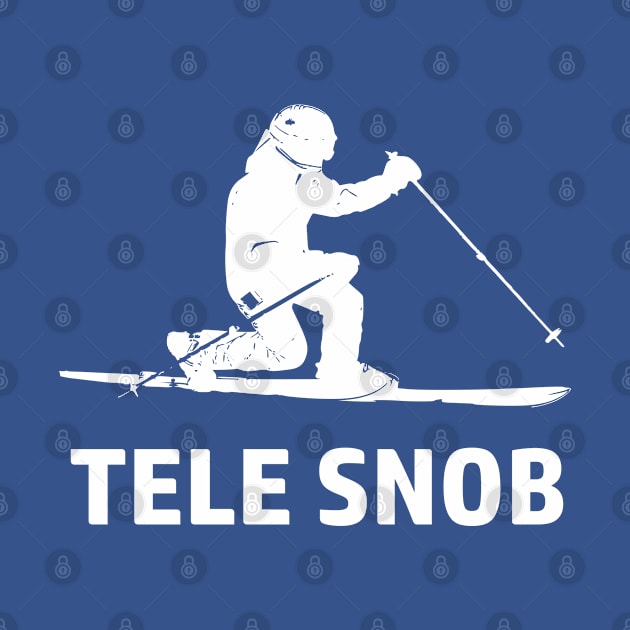 Telemark Skiing Snob by esskay1000