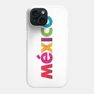 Mexico - colorful tshirt design Phone Case