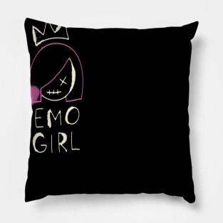 emo girl Pillow