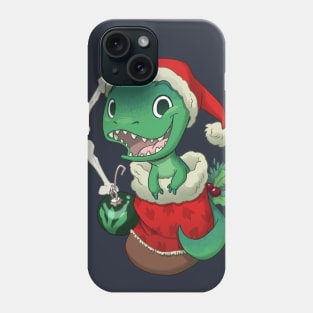 Stocking Stuffer: T-rex Phone Case