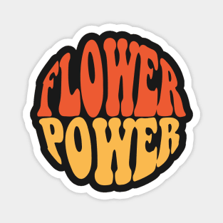 Hippy Flower Magnet