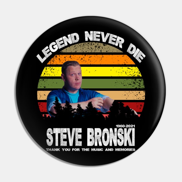 Thank You For The Memories-steve bronski-gift Pin by S-Log