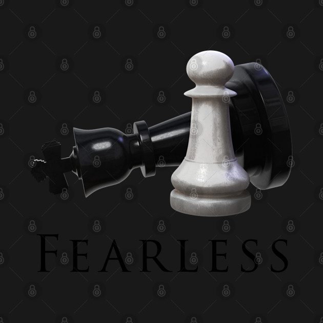 Fearless Chess - Chess Player - T-Shirt