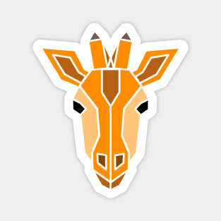 Geometric Giraffe Magnet