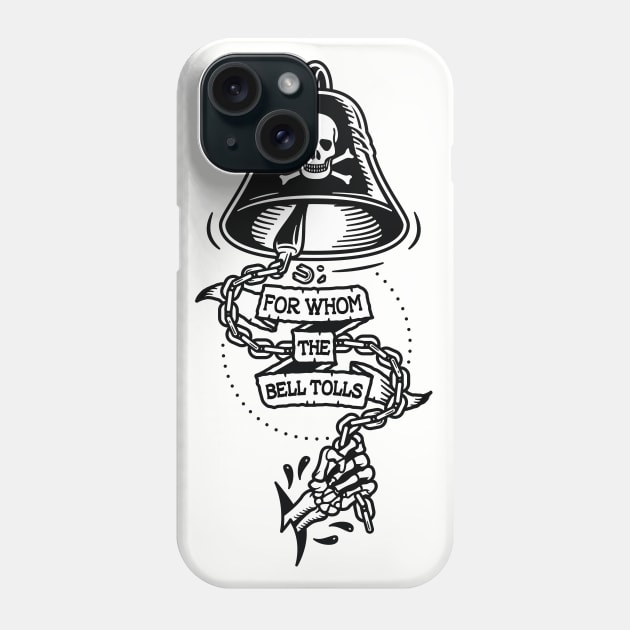 FOR WHOM THE BELL TOLLS Phone Case by Lundstrom85