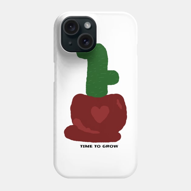 Time to Grow Phone Case by artoftilly