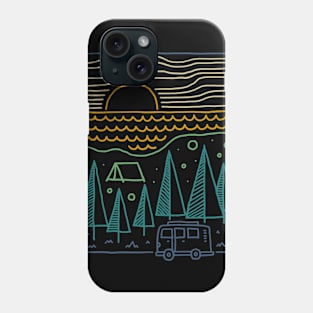 Camp River Phone Case