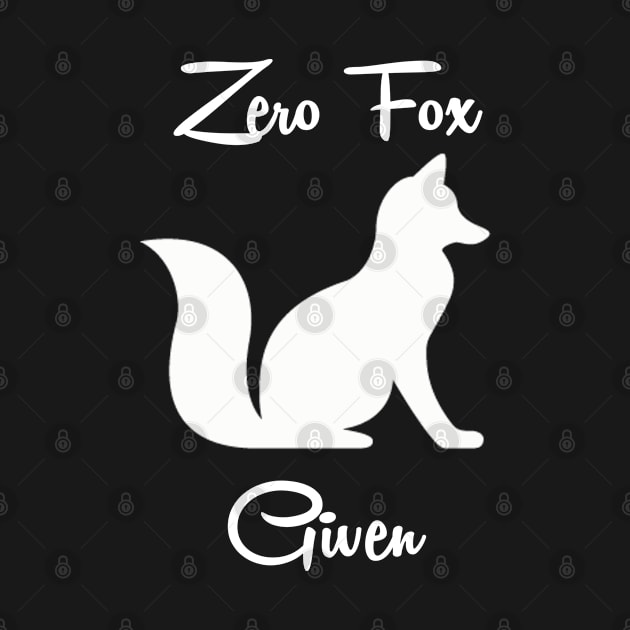 Zero Fox Given by GrayDaiser