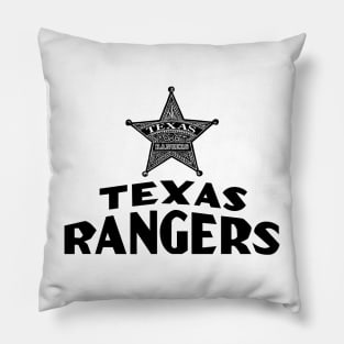 Texas Cowboy Rangers Pillow