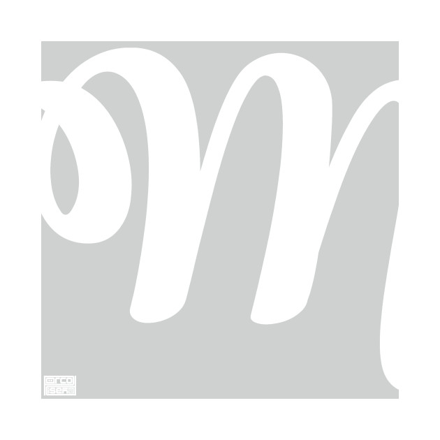 letter m elegant cursive calligraphy initial monogram cursive cursive letter m