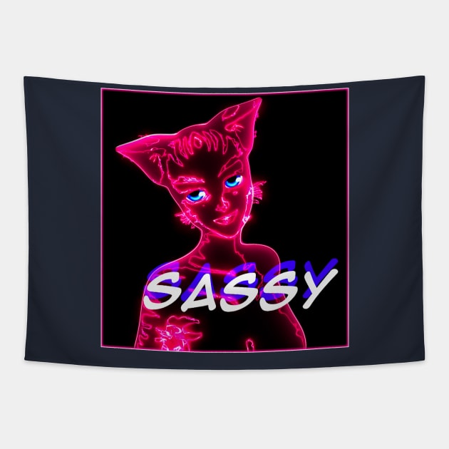 Sassy Tapestry by ChrisOConnell