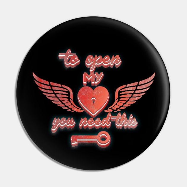 to open my heart you need this old t-shirt Pin by ahnoun