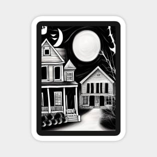 HALLOWEEN HOUSE Magnet