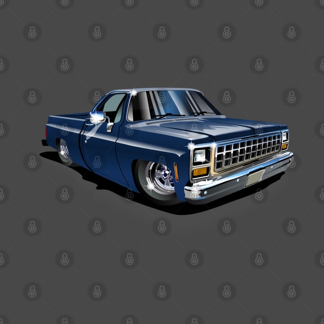 Cartoon lowrider by Mechanik