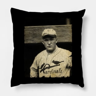 Rogers Hornsby Legend in St. Louis Cardinals Pillow