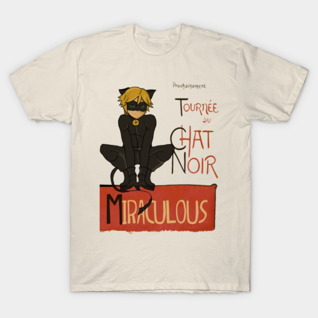 Chat Noir 2 Miraculous Ladybug T Shirt Teepublic