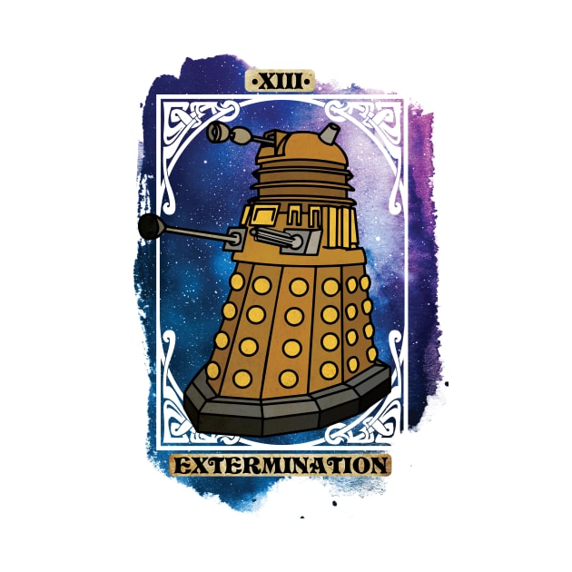 Whovian Tarot: XIII Extermination Dalek by Perpetual Brunch