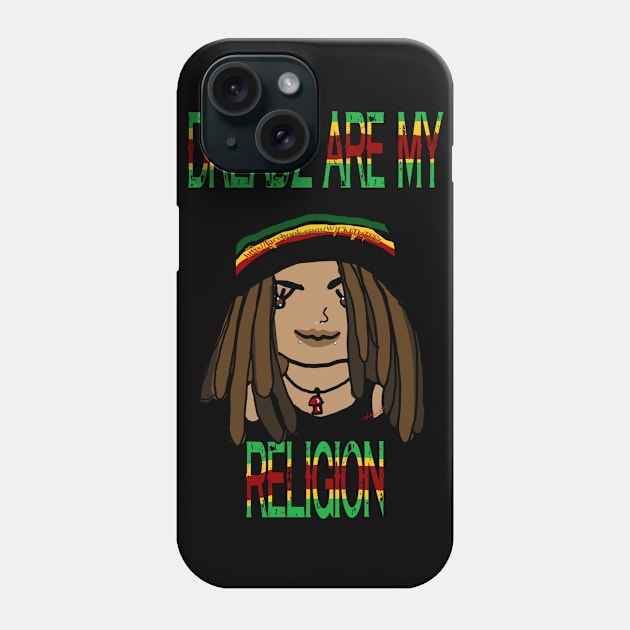 Dreadz Phone Case by Wicked9mm