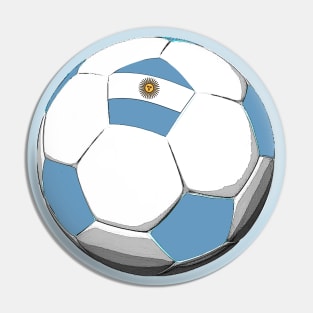 Argentina Soccer Pin