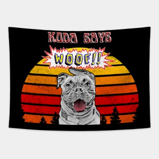 WOOF Tapestry
