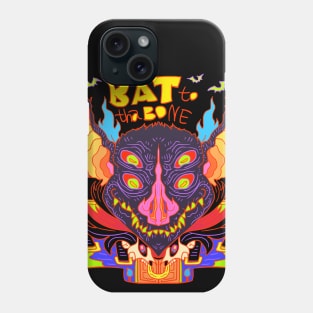 Bat to the bone Phone Case