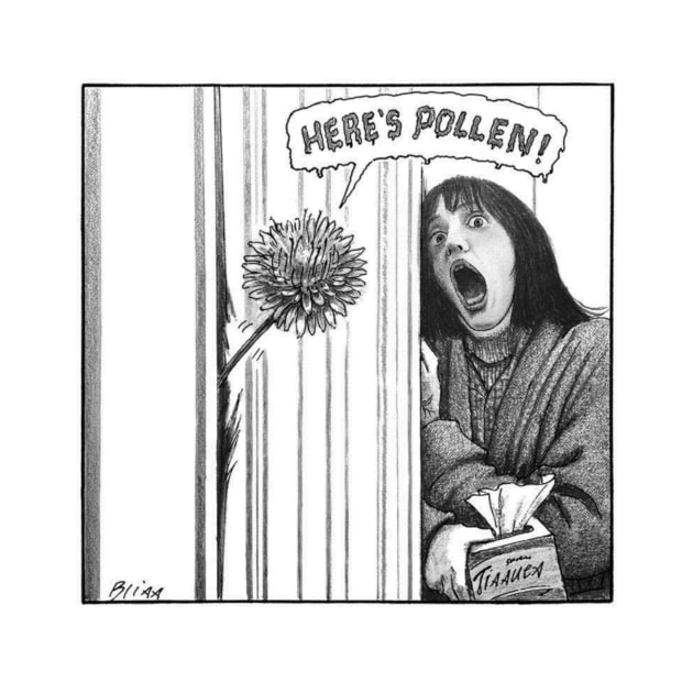 HERE'S POLLEN by blisscartoons