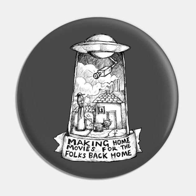 Subterranean Homesick Alien - Radiohead Illustrated lyrics. Pin by bangart