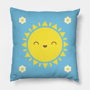 Kawaii Sunny Days Pillow