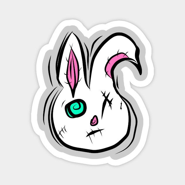 Psycho Bunny Magnet by IEatFanBoys