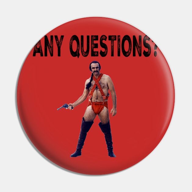 Zardoz Red Pin by RetroSalt