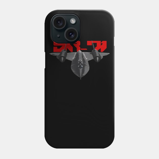 SR-71 Blackbird Phone Case by NeuLivery