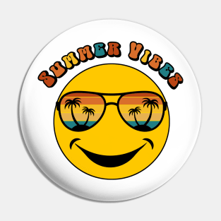 Happy Summer Vibes Pin