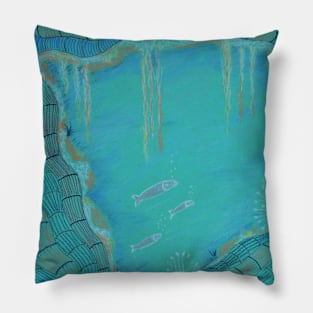 Fond marin 2 Pillow