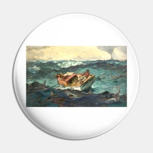 The gulf stream by Winslow Homer Pin