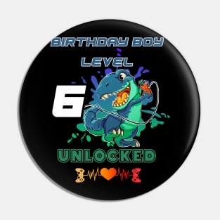 Birthday Boy Level 6 Unlocked Pin