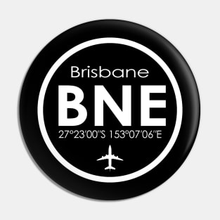 BNE, Brisbane International Airport Pin