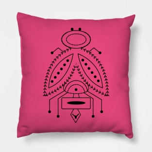 Needle Beetle Number 5 Pillow