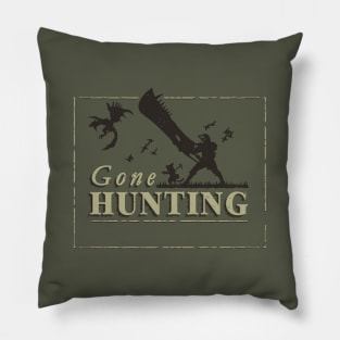 Gone Hunting Pillow