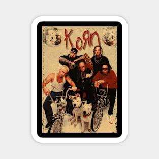 KORN MERCH VTG Magnet