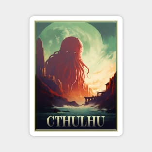 Cthulhu Poster Magnet